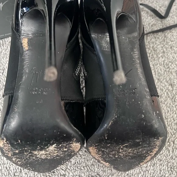 Giuseppe Zanotti stiletto lace up boots - Picture 2 of 11